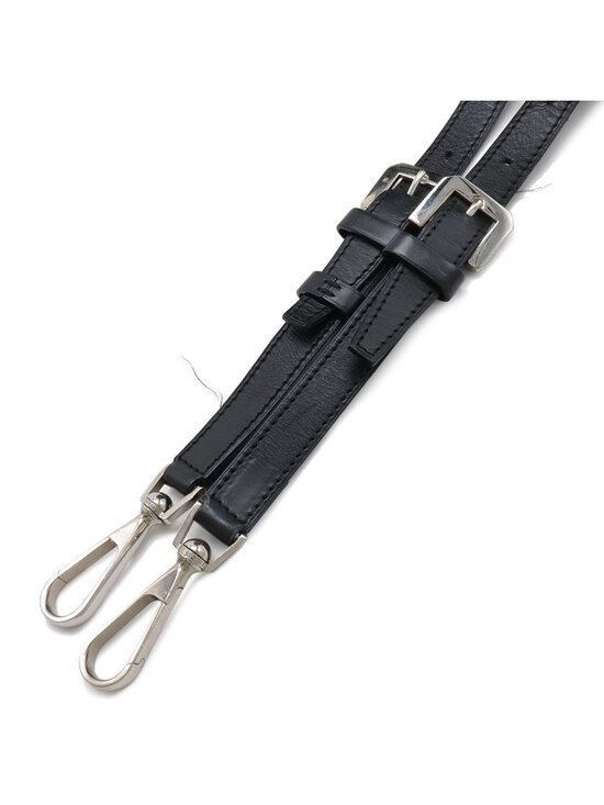 Goyard Alpine Backpack MM Sac Leather Black Brown White main image 9